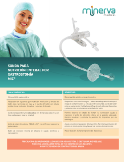 SONDA DE GASTROSTOMIA MIC 2