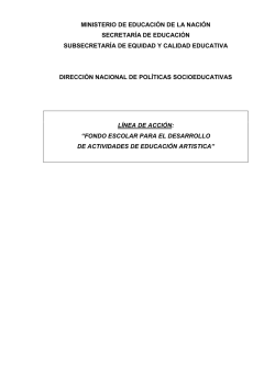 MINISTERIO DE EDUCACI&Oacute;N DE LA NACI&Oacute;N