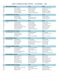 BABY y CACHORROS - Boxer Club Espa&ntilde;a