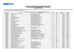 EMT realiza de forma continuada petici&oacute;n de ofertas para adquirir