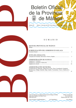 BOPMA 89, a&ntilde;o 2015 - Asesor&iacute;a laboral en M&aacute;laga