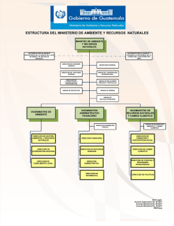 Estructura Org&aacute;nica - SIP-MARN