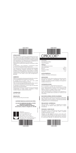 230412-001 CIPROCORT CRT PROS