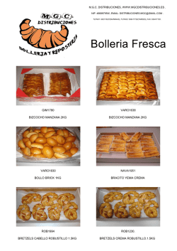 Boller&iacute;a Fresca - mgc distribuciones