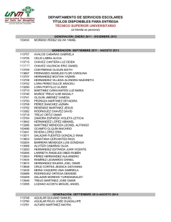 T&iacute;tulos T.S.U