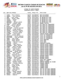 decima clasica ciudad de soacha 26 al 29 de agosto de 2015
