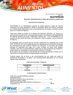 QUATERSAN - west quimica por la vida