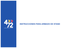 instrucciones para armado de stand - 4-72