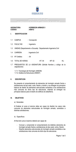 Hormig&oacute;n Armado I _450012