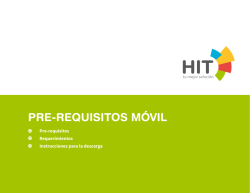 Requerimientos App M&oacute;vil