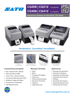 Descargar Hoja de Especificaciones