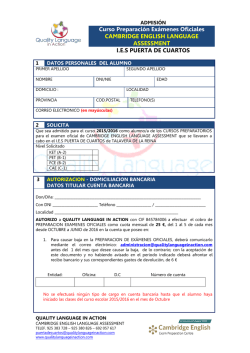 Descargar Inscripci&oacute;n - Quality Language In Action