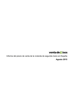 Ver informe de Agosto 2015