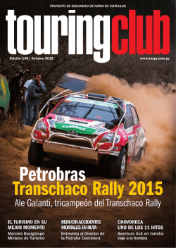 Octubre 2015 - Touring y Autom&oacute;vil Club Paraguayo