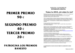 Bases del concurso  - Universidad Alfonso X el Sabio
