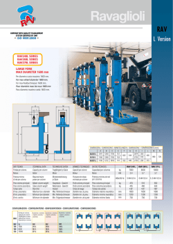 Folleto - Ravaglioli