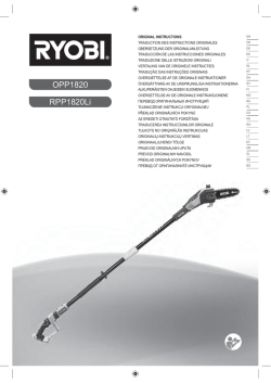 OPP1820 RPP1820Li - Tooled