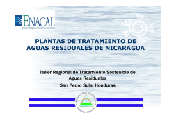 plantas de tratamiento de aguas residuales de nicaragua