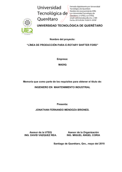 Universidad Tecnol&oacute;gica de Quer&eacute;taro