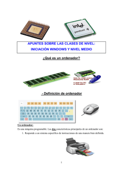 Apuntes generales nivel iniciaci&oacute;n