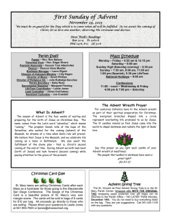 2015Nov29 - St. Mary Catholic Church