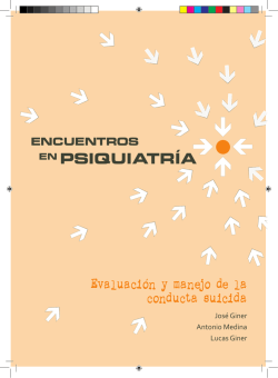 Encuentros en psiquiatr&iacute;a. Evaluaci&oacute;n y manejo de la