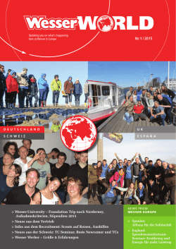 Nr.1 / 2015 - Wesser Job-Haus