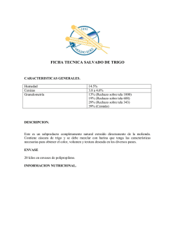 FICHA TECNICA SALVADO DE TRIGO