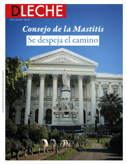 Consejo de la Mastitis Se despeja el camino