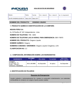 HDS Ox&iacute;geno L&iacute;quido