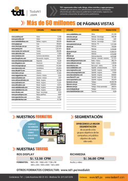 M&aacute;s de 60 millones DE P&Aacute;GINAS VISTAS