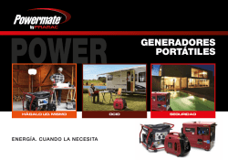 POWER GENERADORES PORT&Aacute;TILES