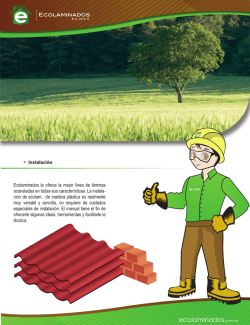 Instalacion de Ecolam