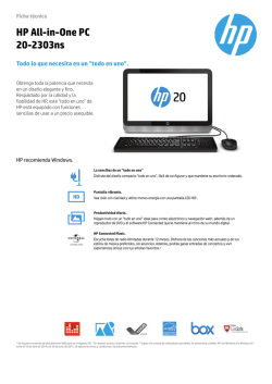 PC Consumer EMEA Desktop features