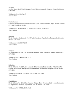 Atizap&aacute;n Av. San Mateo No. 17, Col. Atizapan Centro, Mpio