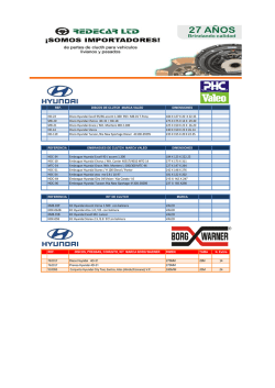 HD-22 Disco Hyundai Excell 95/96 accent 1.300 99/= MB