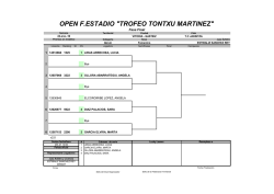 OPEN F.ESTADIO "TROFEO TONTXU MARTINEZ"