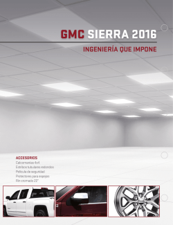 GMC SIERRA 2016