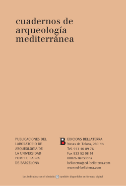 cuadernos arqueologia