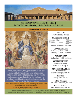 confessions - St. Henry Catholic Church