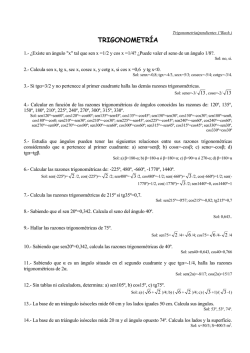 TRIGONOMETR&Iacute;A - IES F&eacute;lix de Azara