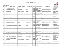 SOCIOS ACTIVOS 2016