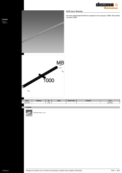 6095 barra fileteada