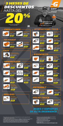 10% - GAFF INTERNATIONAL