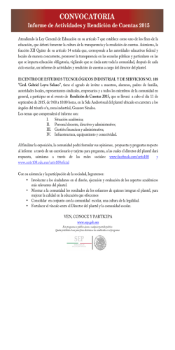 ! Atendiendo la Ley General de Educaci&oacute;n en su art&iacute;culo 7 que