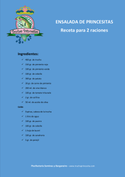 ensalada de princesitas