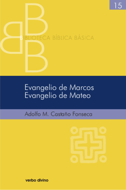 Evangelio de Marcos: evangelio de Mateo - E