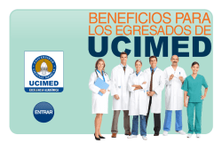 Conozca todos los beneficios para nuestros egresados!