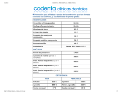 Promoci&oacute;n para afiliados o socios de las entidades que han firmado