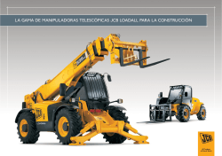 LA GAMA DE MANIPULADORAS TELESC&Oacute;PICAS